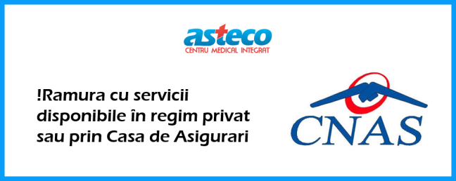 Servicii CAS Centrul Medical Asteco Cluj Napoca